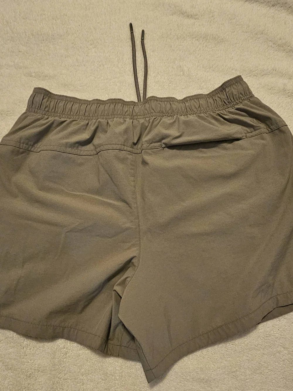 VRST Men's All-In Lined Athletic Shorts - Olive Green - Size Medium